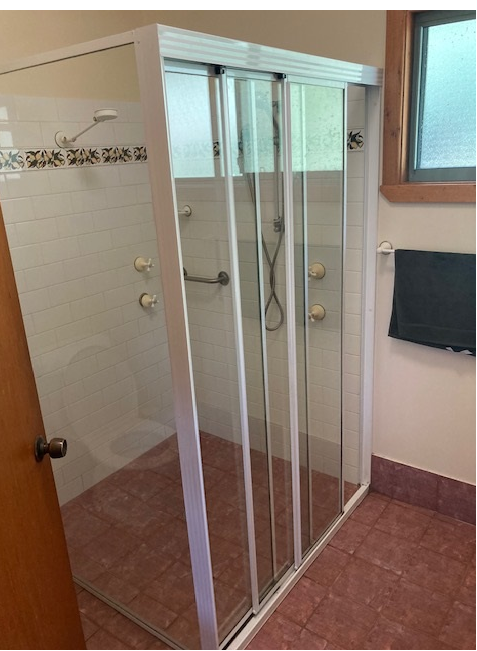 Fully Framed Sliding Showerscreen 3 — Patterson Glass Works in Kempsey, NSW