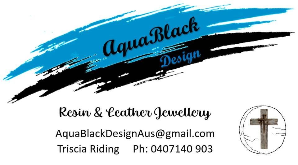 Aqua Black Design Jewellery Logo