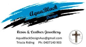 Aqua Black Design Jewellery Logo