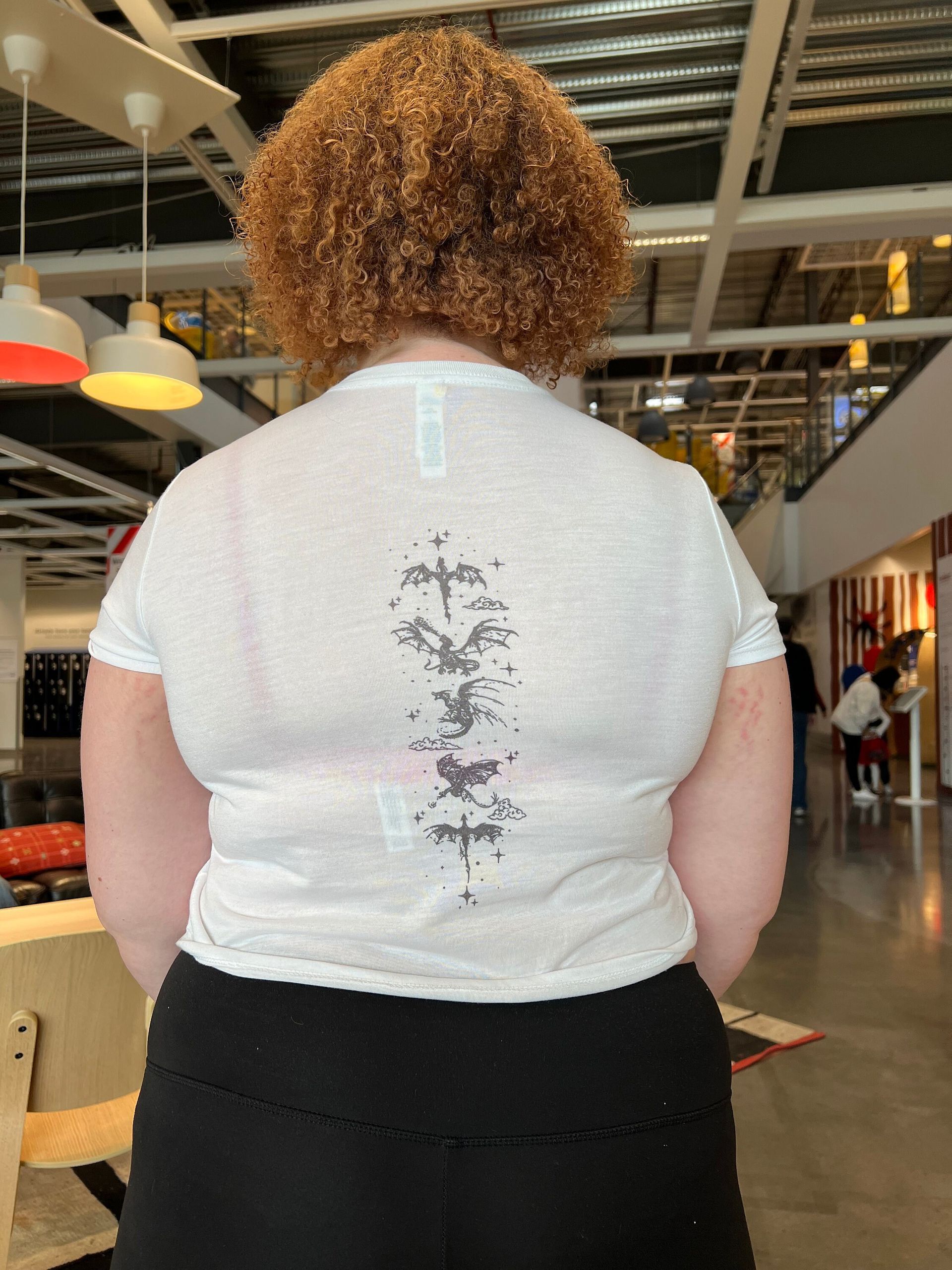 Fourth Wing Basgaith Crop Top