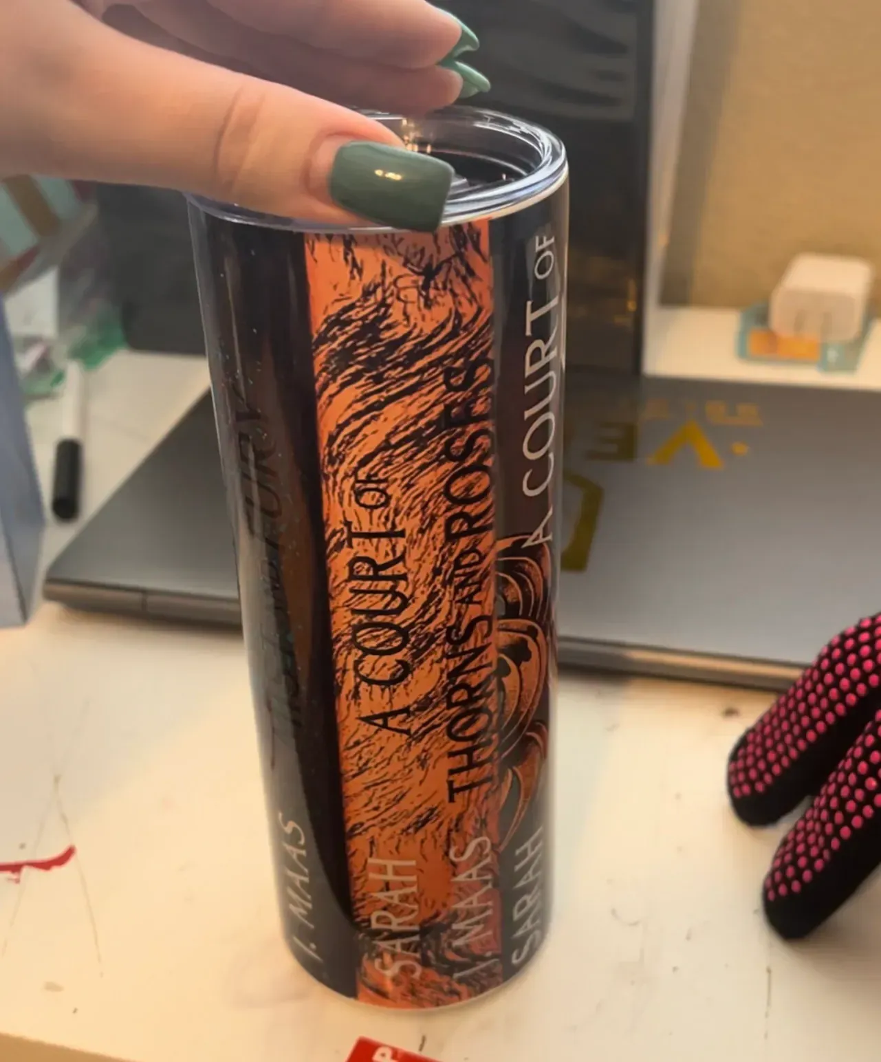 ACOTAR Book Spines Tumbler