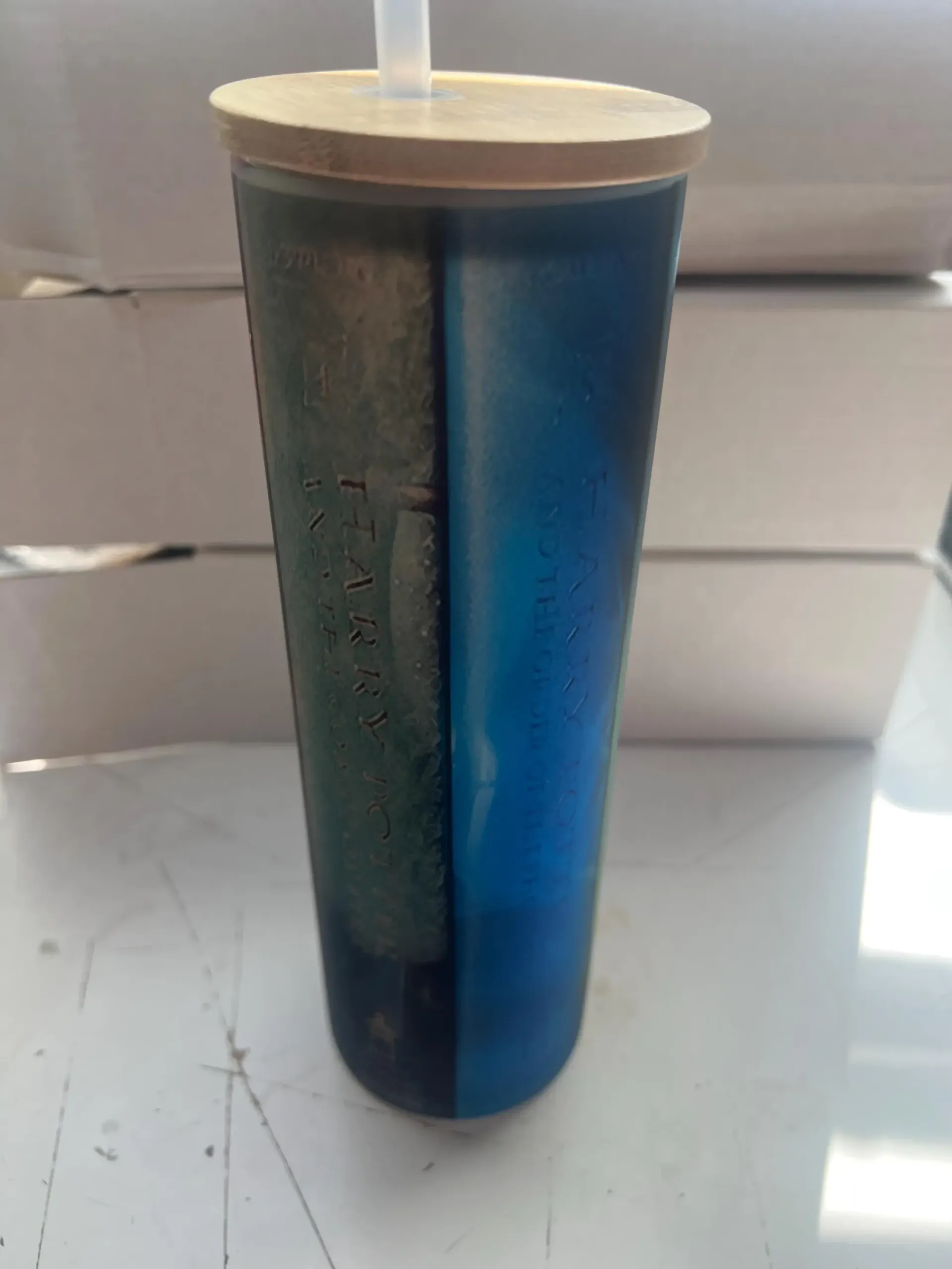 Harry Potter Book Spines Glass Tumbler