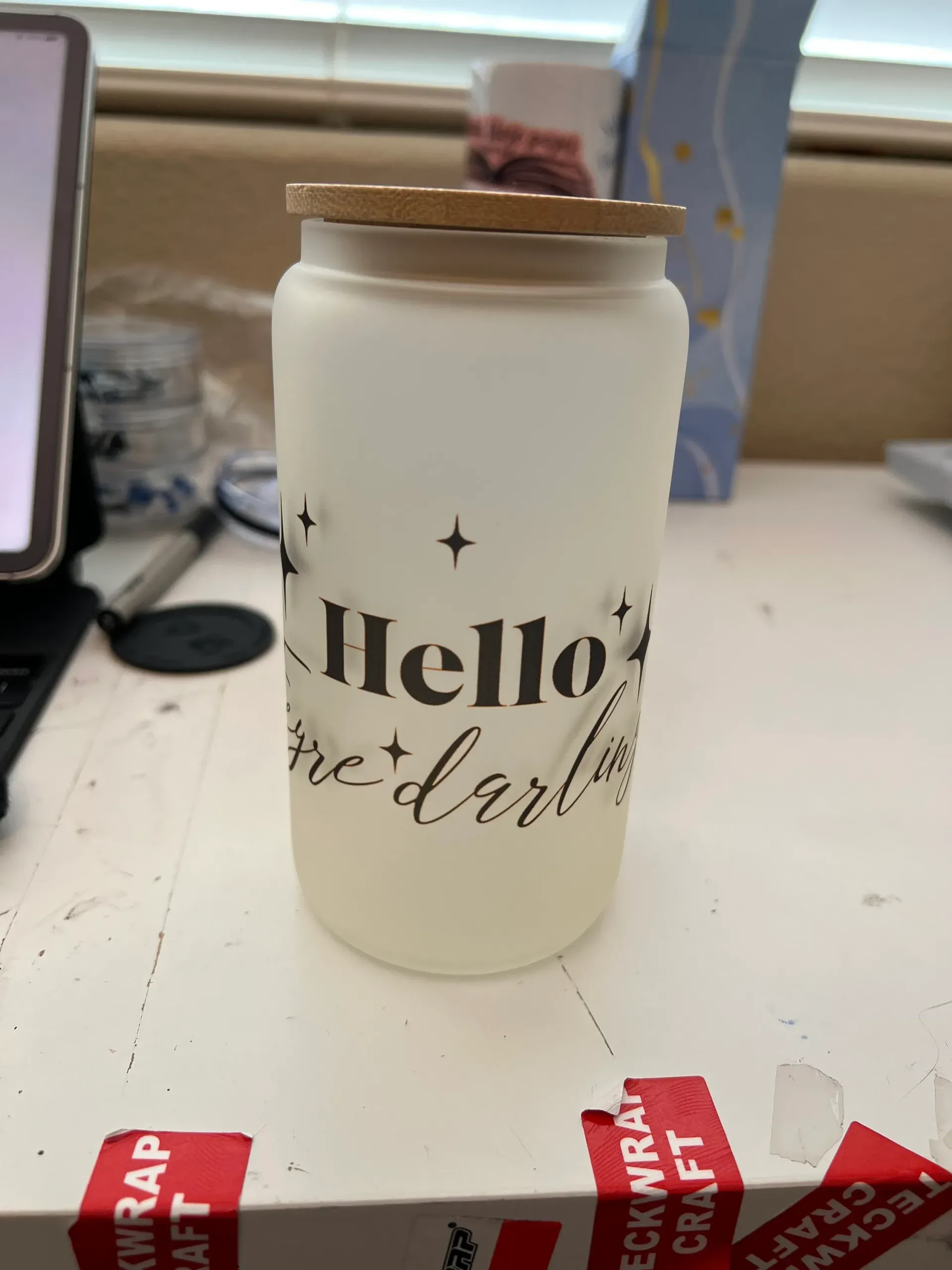 ACOTAR Glass Can Cup