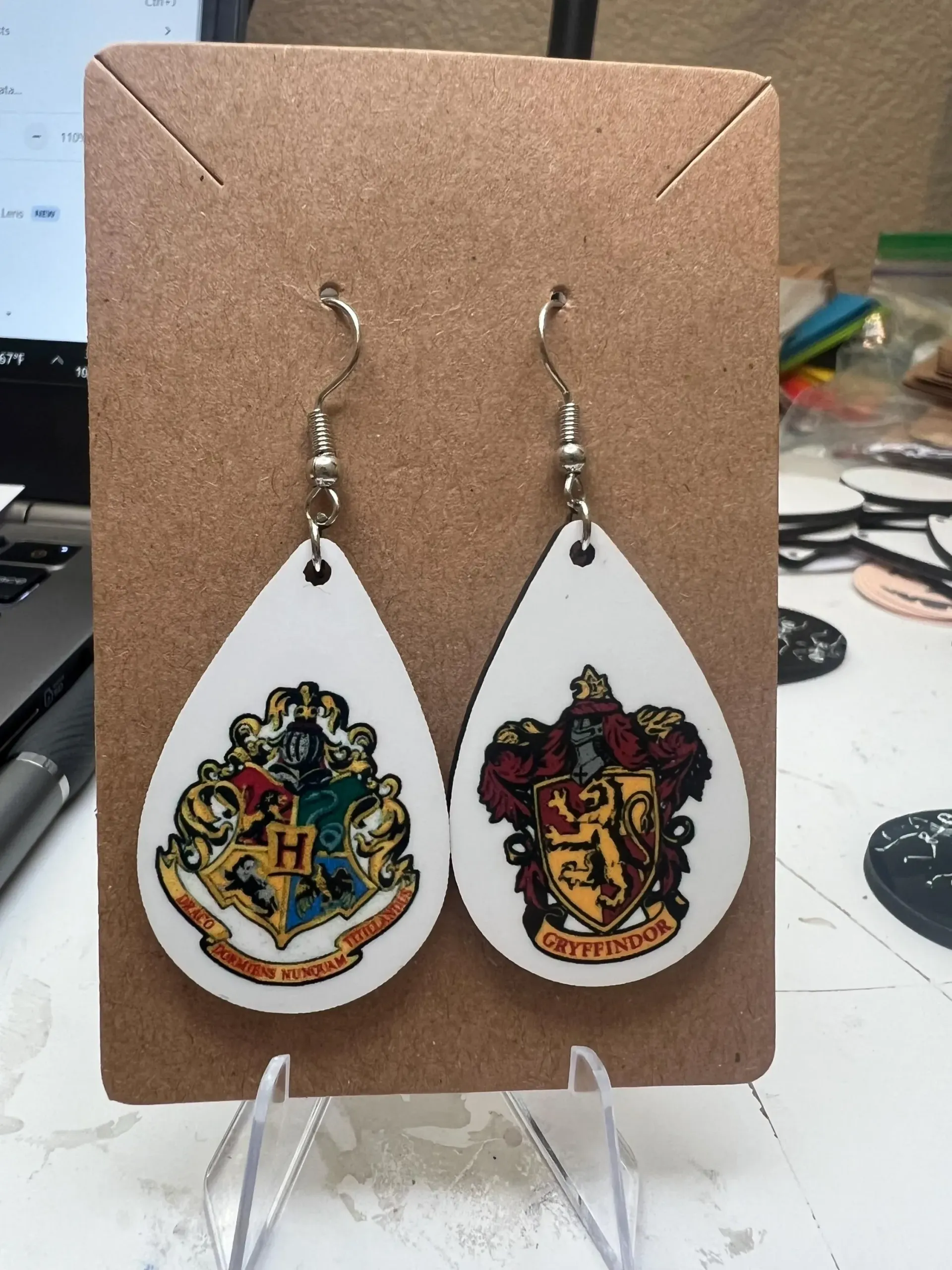Gryffindor Earrings