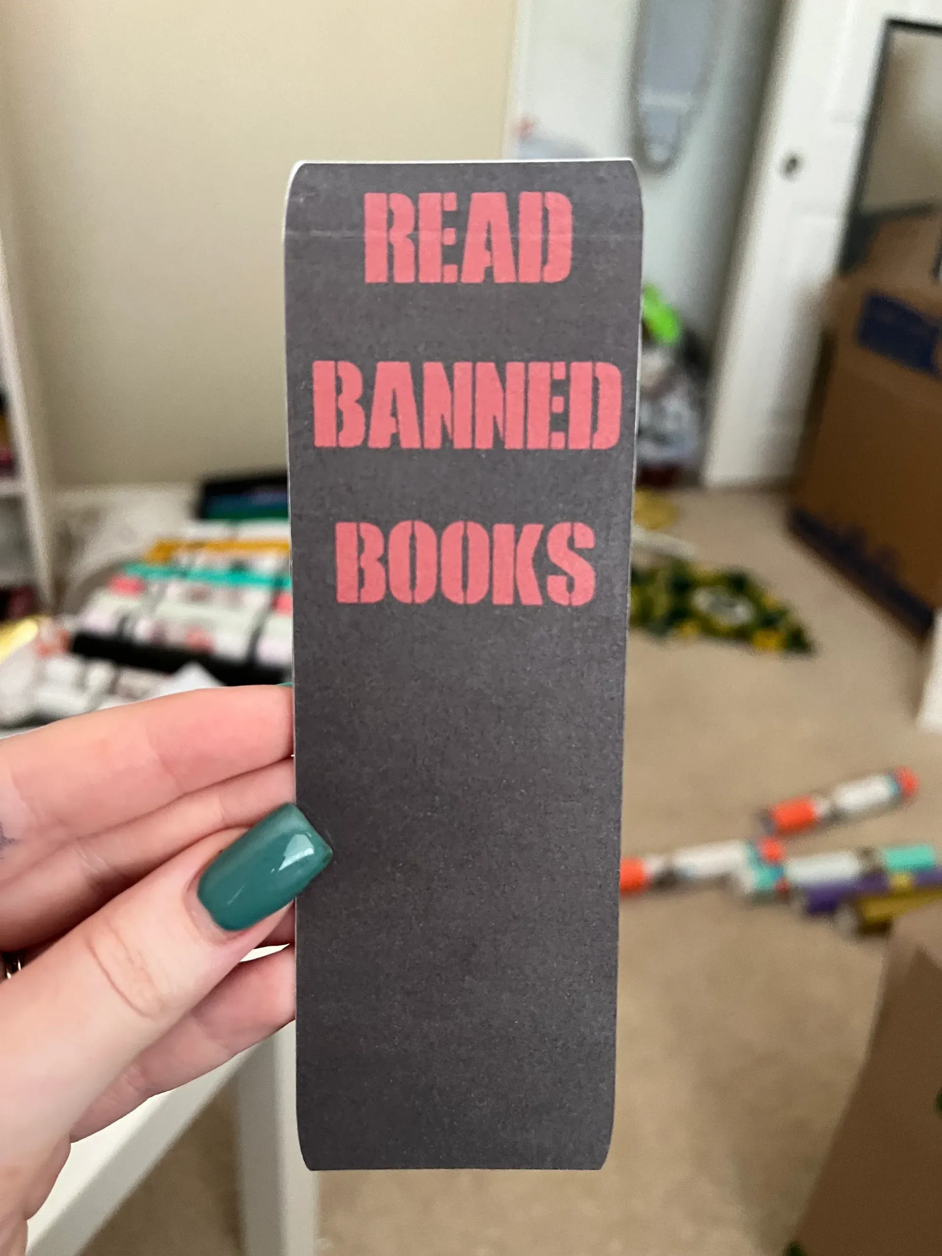 Read Banned Books Bookmark