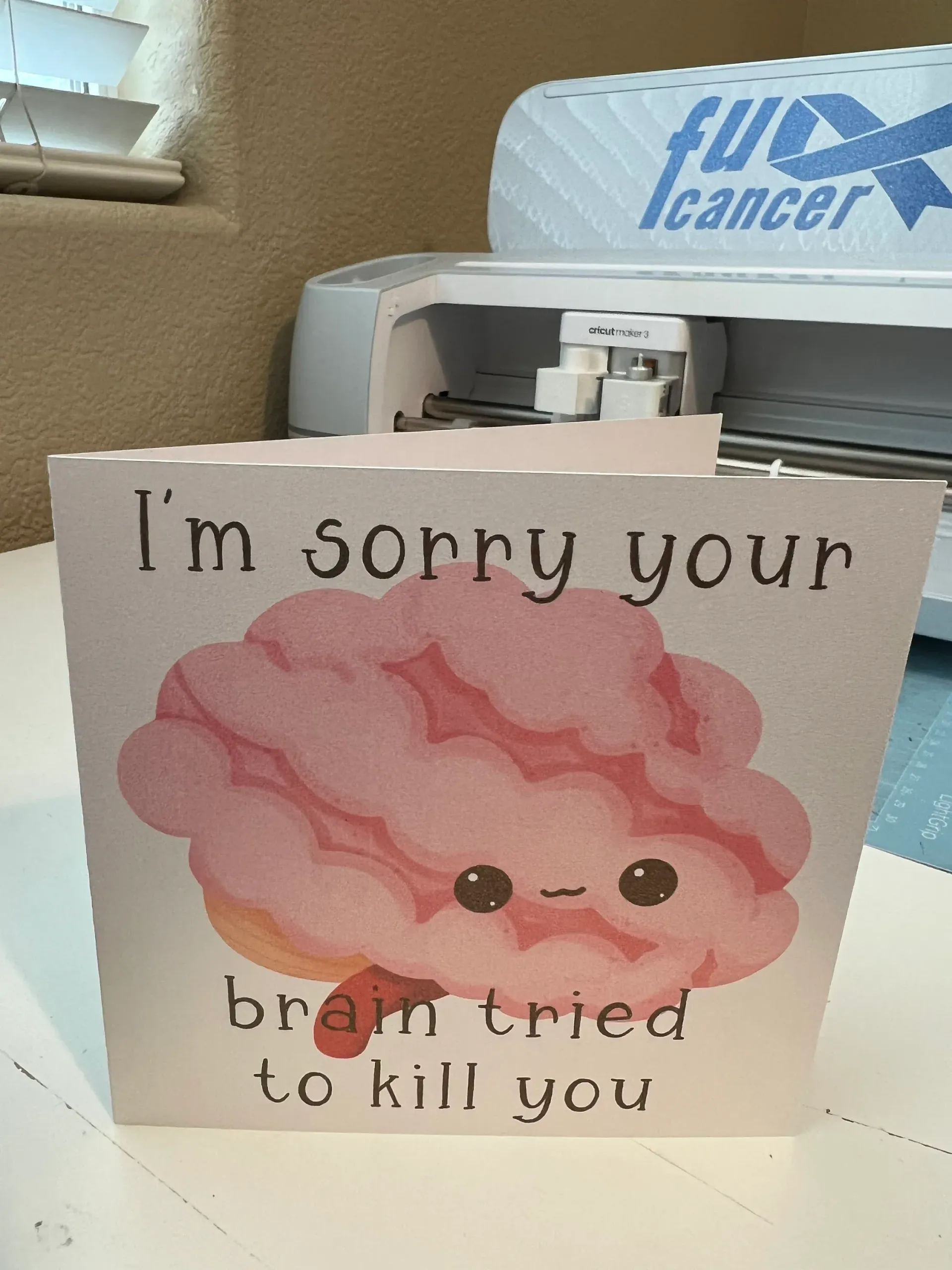 I’m Sorry Your Organ Tried to Kill You Card