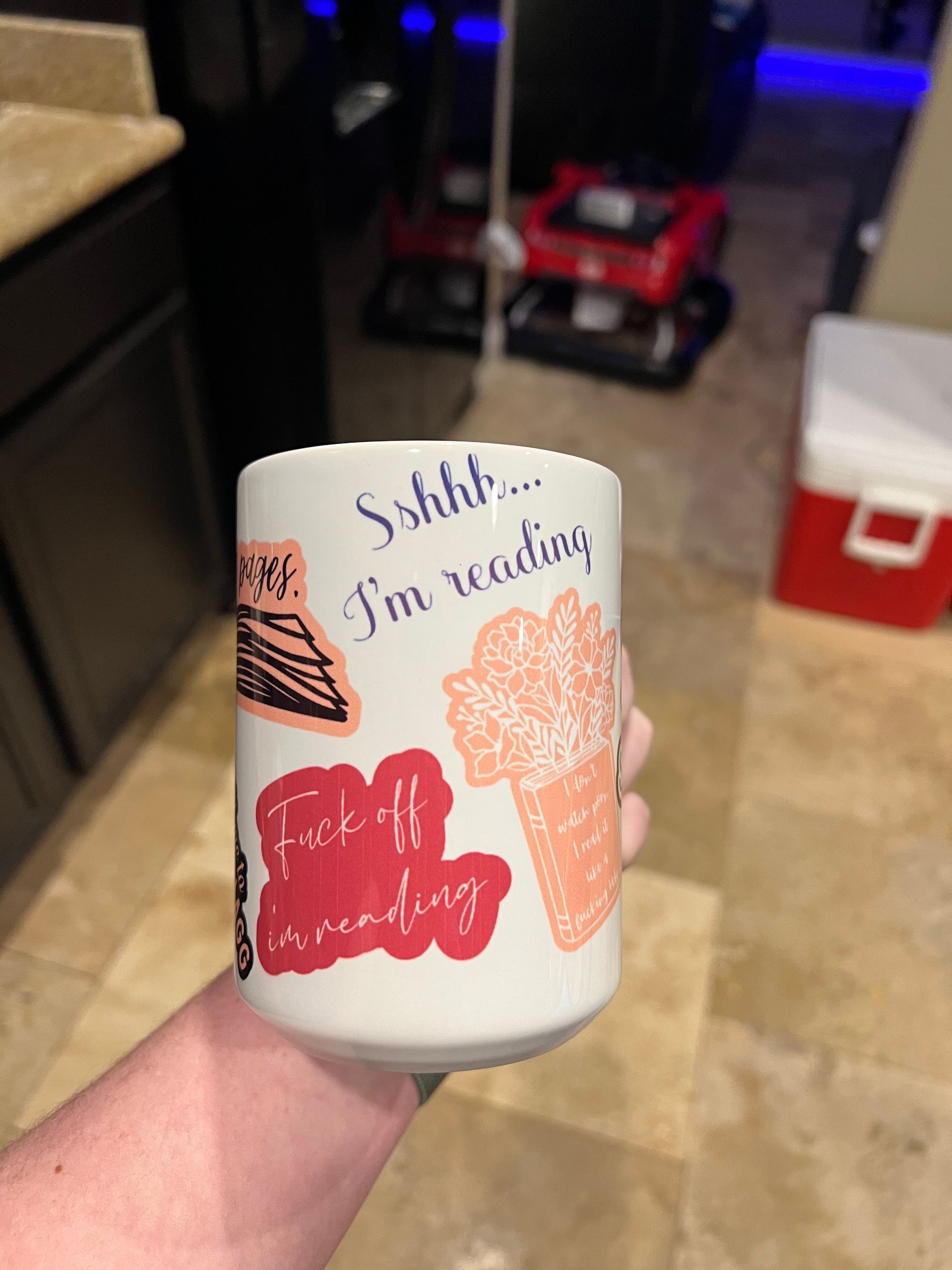 Smut Sticker Blast Mug