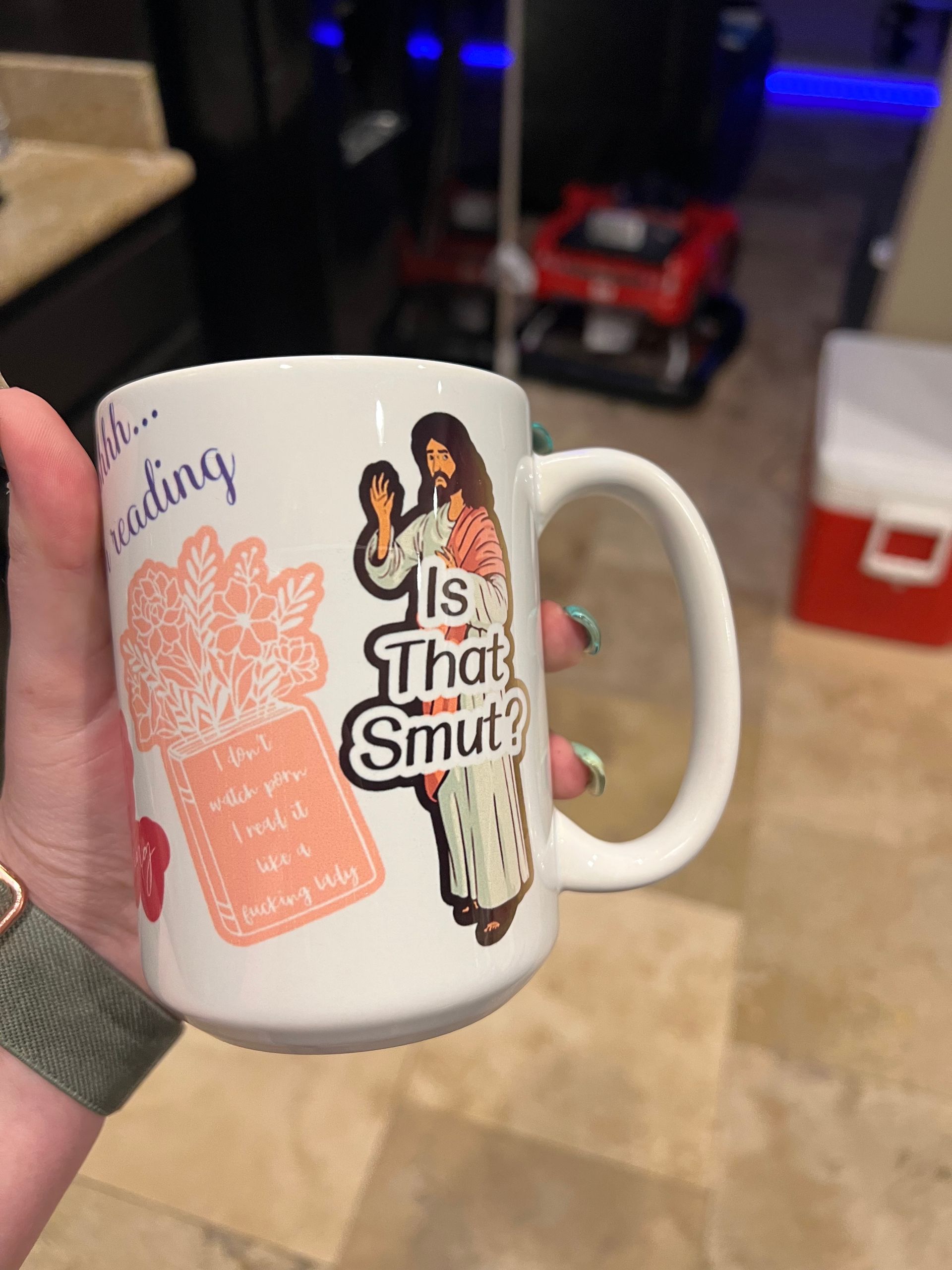 Smut Sticker Blast Mug