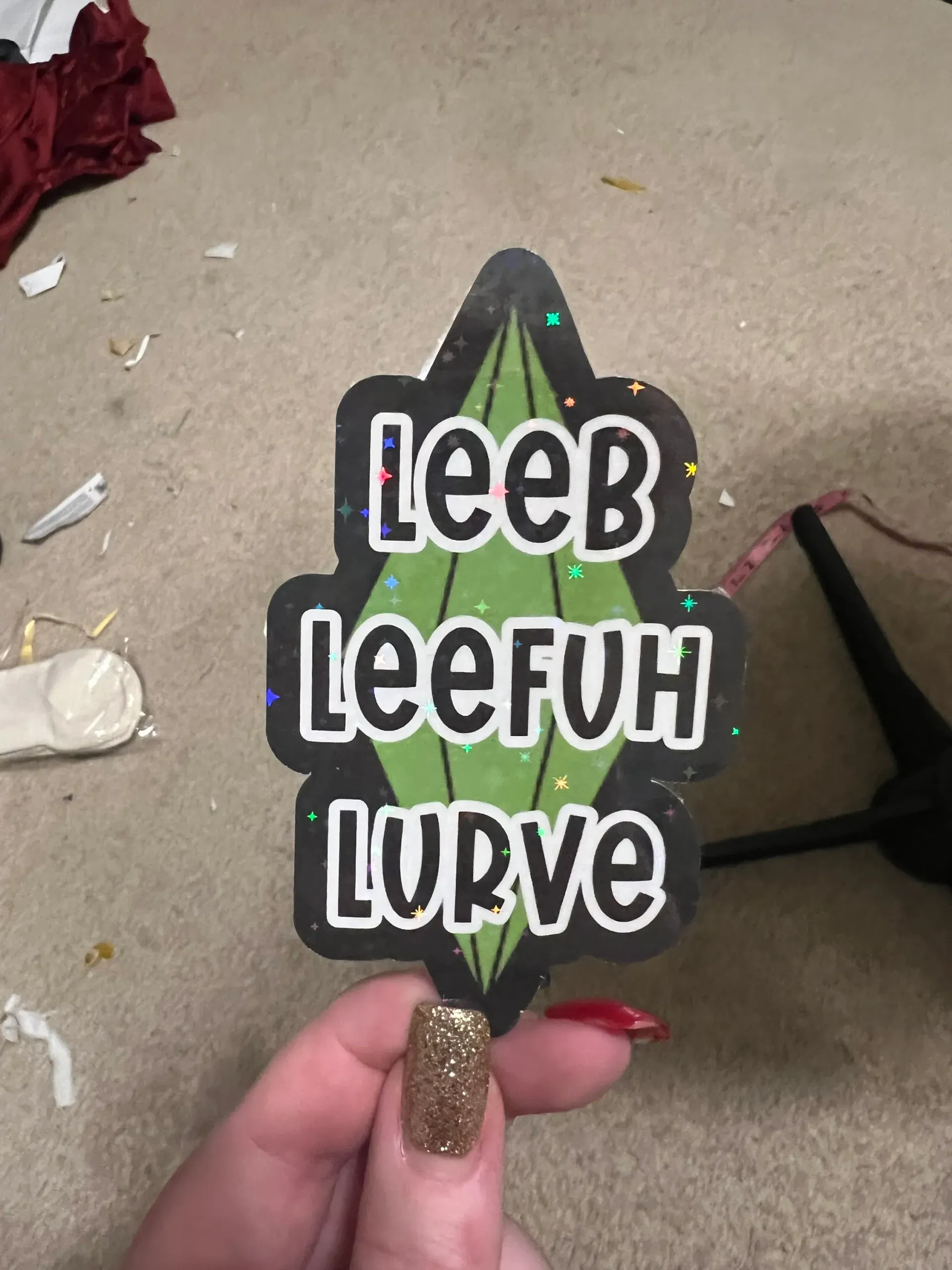 Leeb, Leefuh, Lurve Sims 4 Sticker