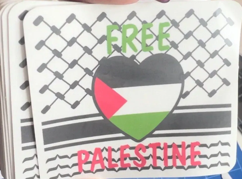 Free Palestine Sticker