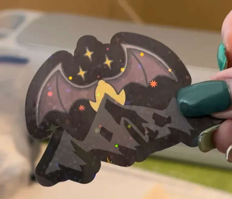 ACOTAR Wings and Mountain Sticker