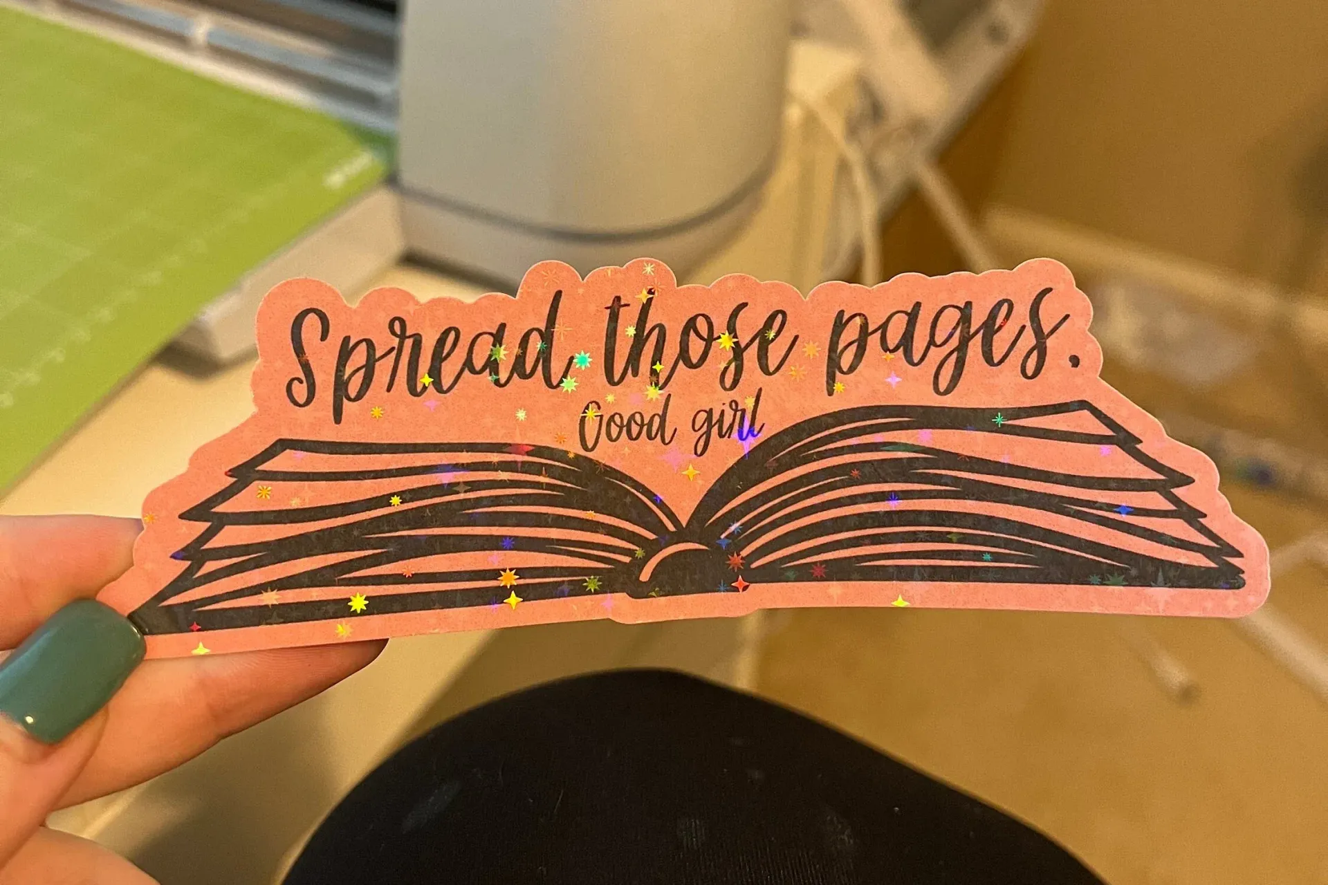 Spread Those Pages Smut Sticker
