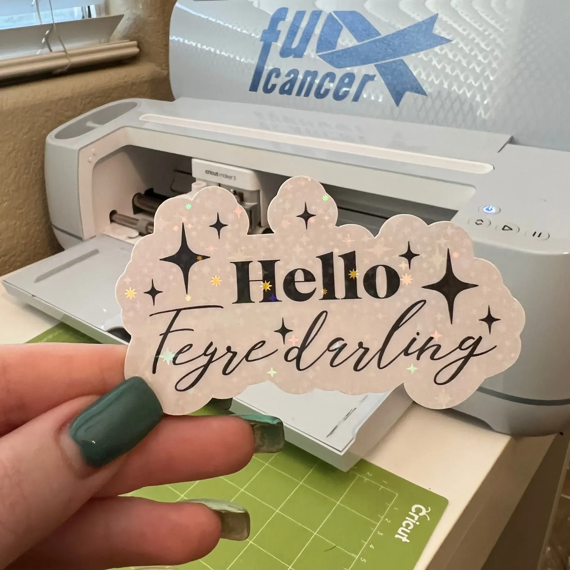 Hello Feyre Darling ACOTAR Sticker