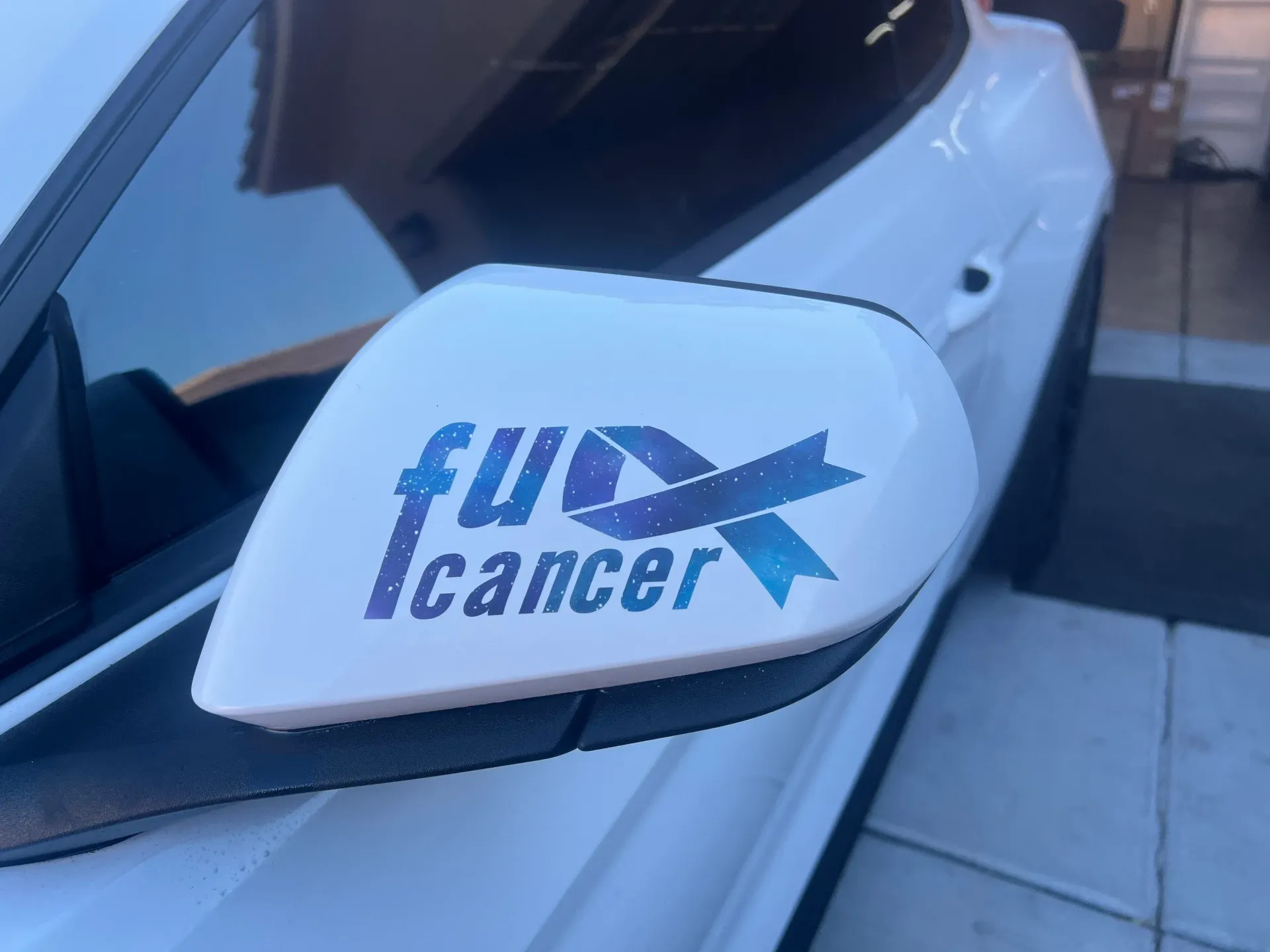Fuck Cancer Vinyl Decal