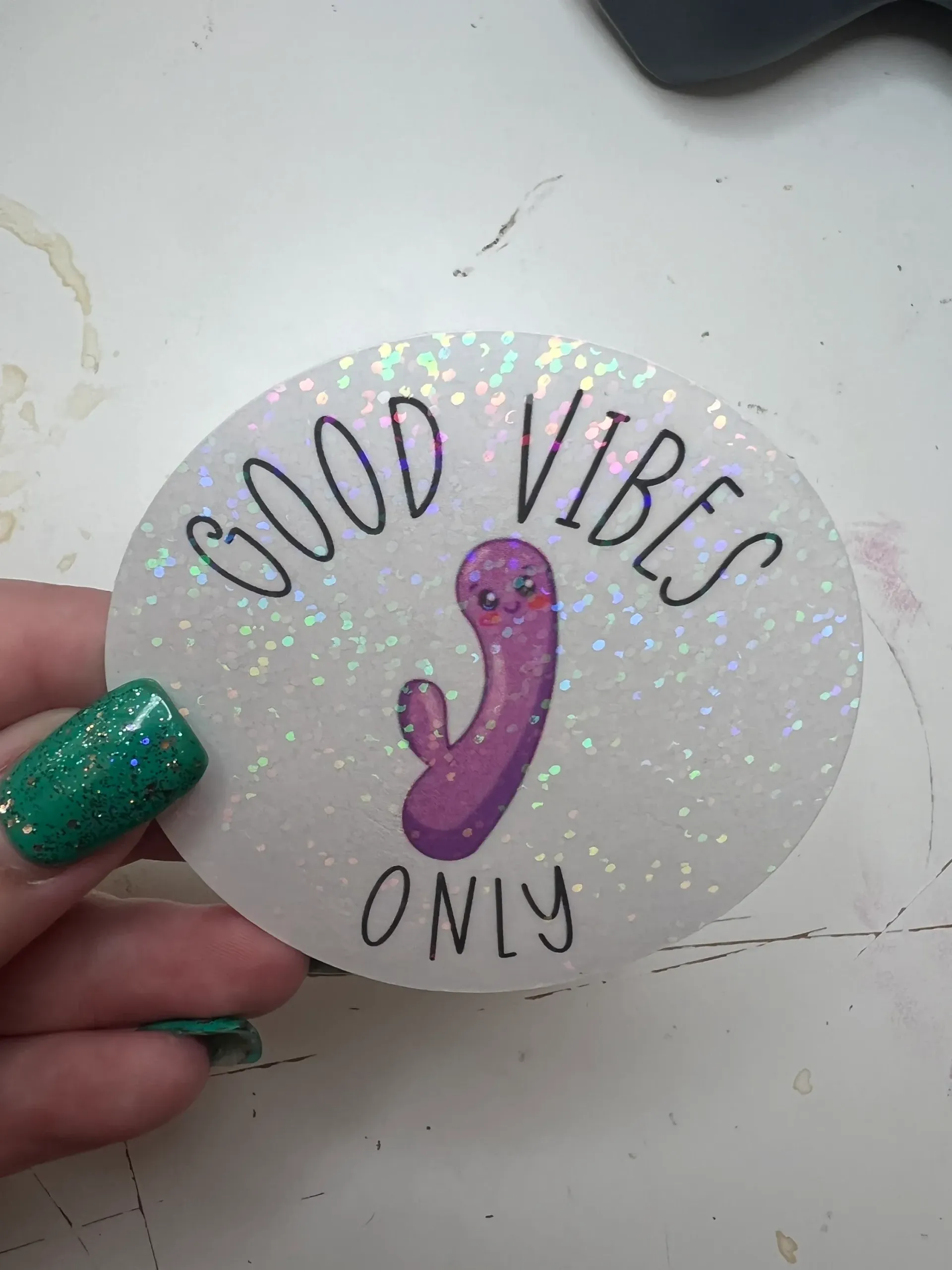 Good Vibes Only Sticker