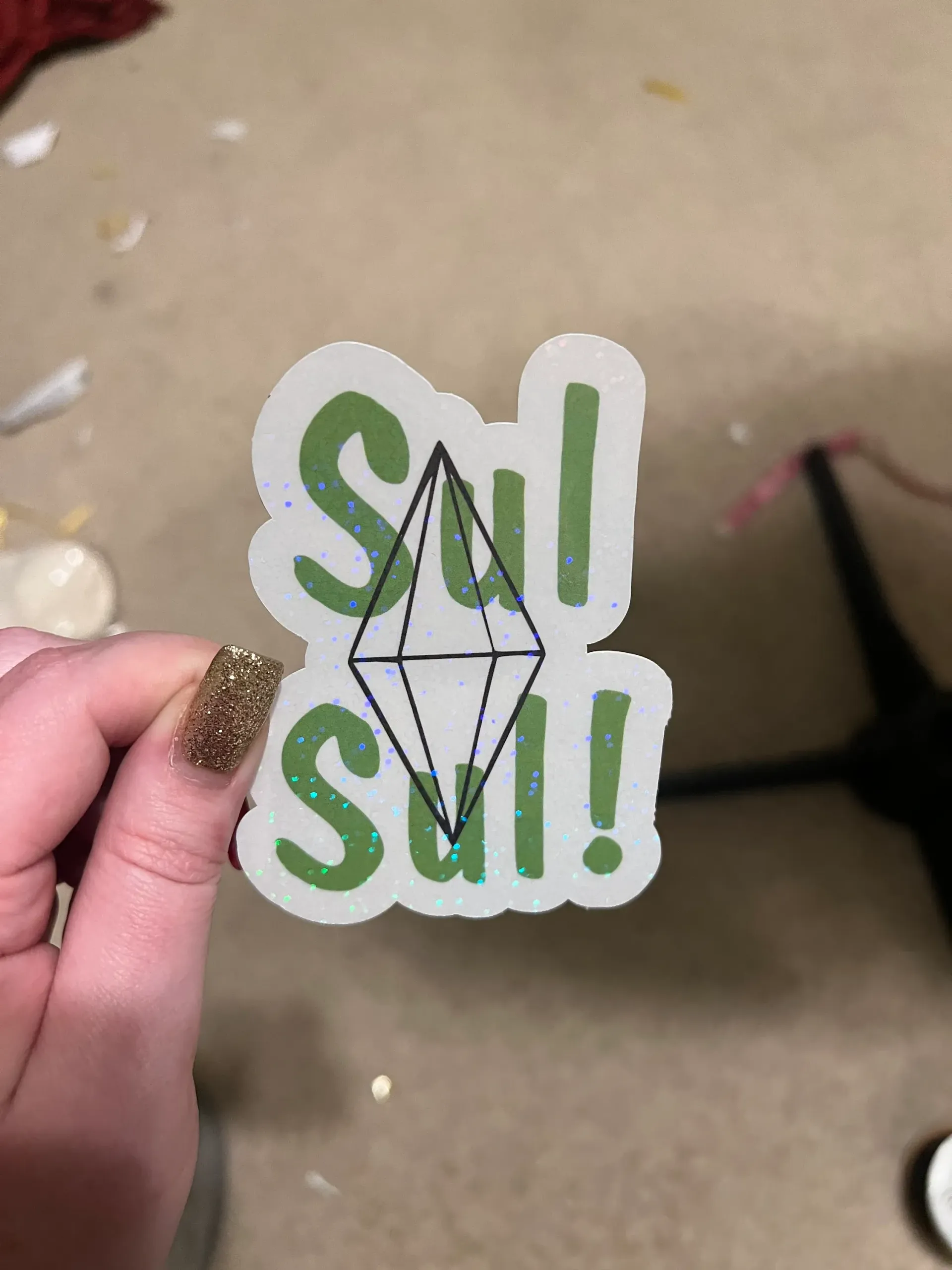 Sul Sul Sims 4 Sticker