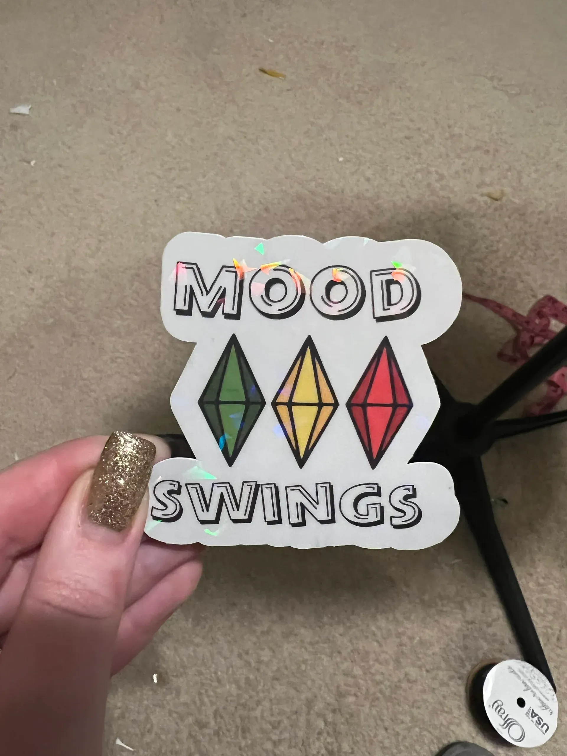 Sims 4 Mood Swings Sticker