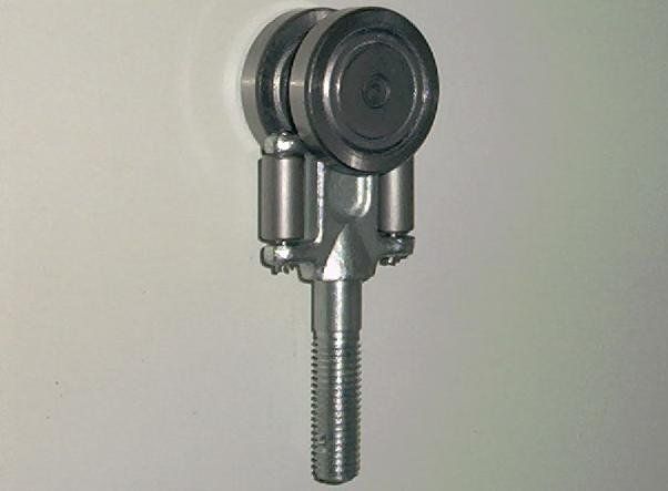 2-Whl. Hand Pushed Trolley, Sealed Bearing, 5/8