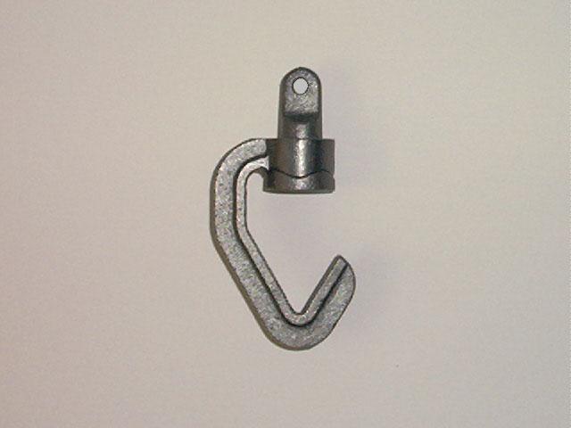 Light Duty 90 Degree Indexing Hook - 30 Lb. Load Rating - Typically for Tube Track Conv