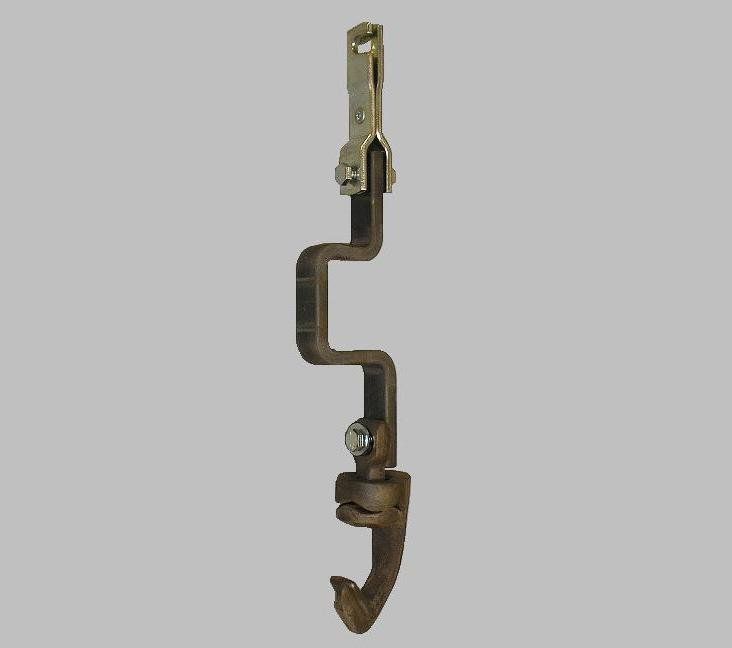 Light Duty Enclosed Track C-Hooks in a Variety of Sizes