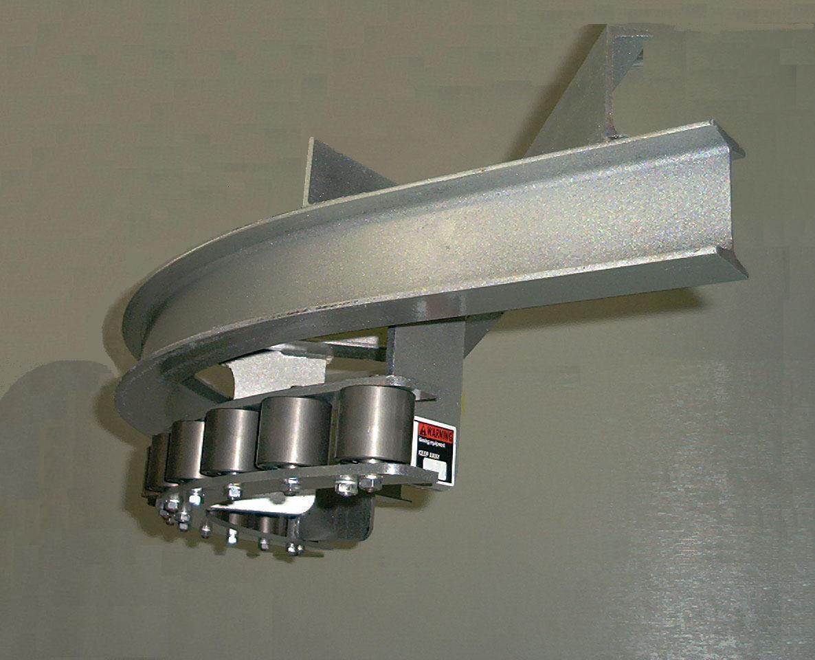 High Temp. Roller Turns c/w Graphite Bearings - Std. Sizes