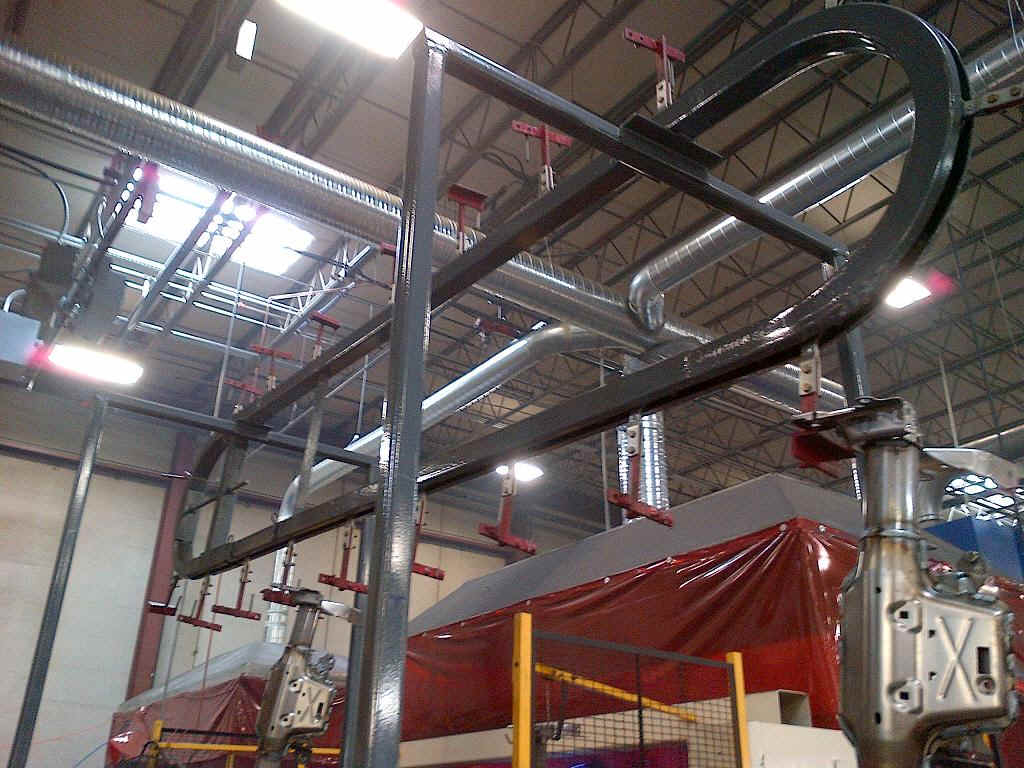 Over/Under Organizer Loop, Gravity or Manually Operated for Parts Staging