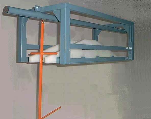 Empty Box Unloader and Carrier Hook for Economical Tube Track Conveyor