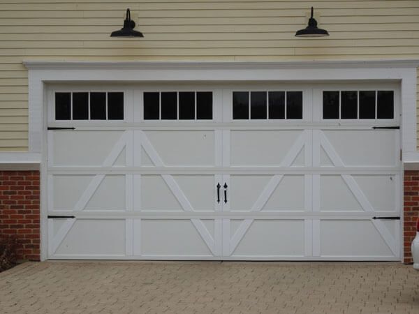 White Garage Door — Big Rock, IL | J&D Door Sales Inc.