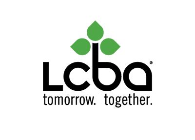 A logo for lcba tomorrow together.