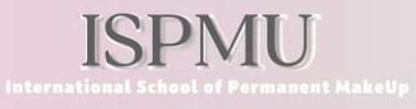 ISPMPU logo: Text on a gradient pink background reads 
