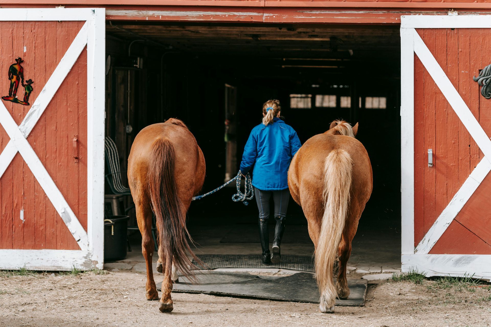 Red car with severe damage to the rear, loaded on a tow truck.