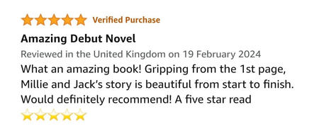 A review of an amazing debut novel written in the united kingdom on 19 february 2024