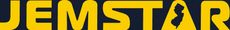 A yellow and blue sign that says jemstar on it
