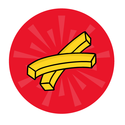 Icon of french fries