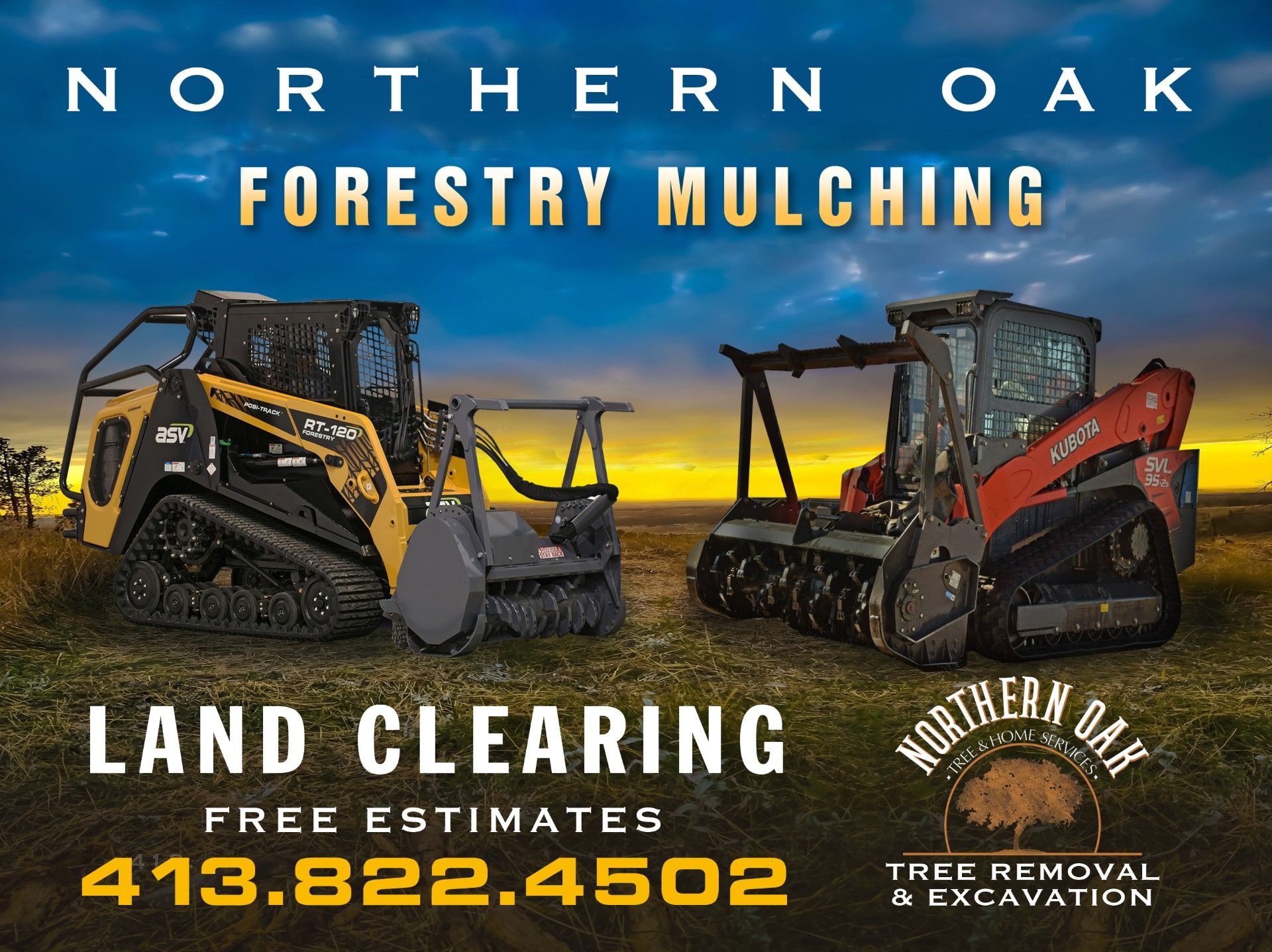 Forestry  Mulching — Pittsfield, MA — Northern Oak Tree Service