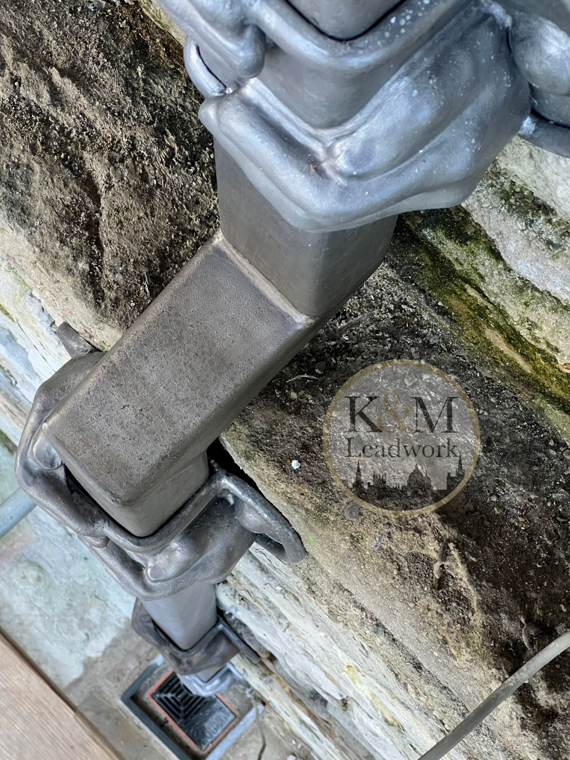 Caernarfon castle leadwork
