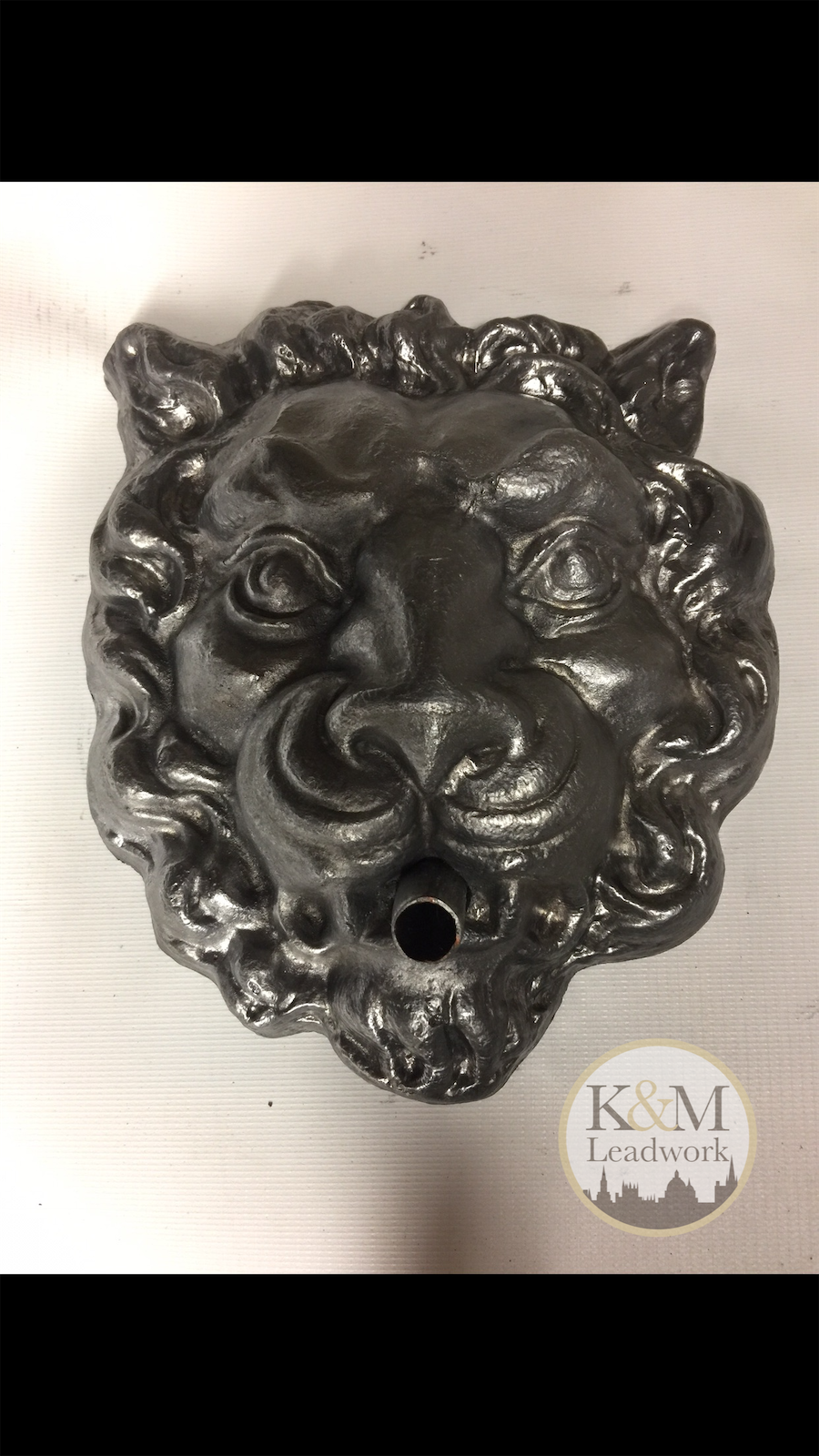 lead lion water spout