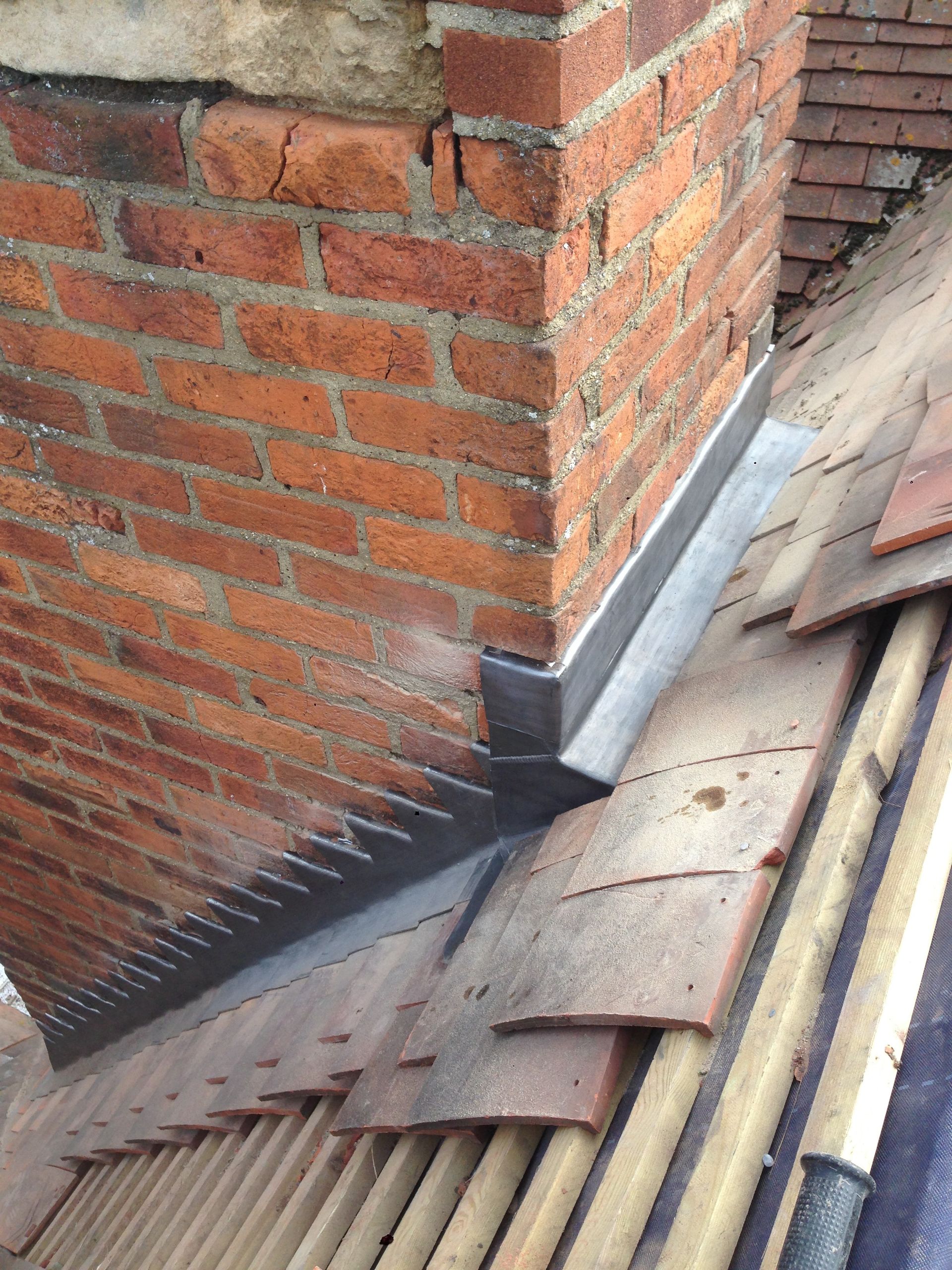 lead chimney stack