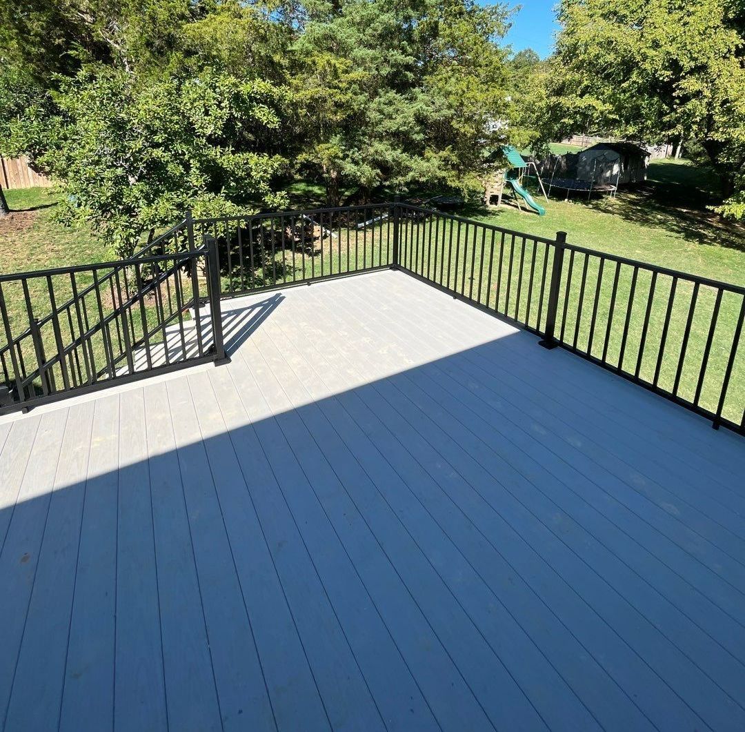 Deck In Front Of Forest — Henrico, VA — CB Chandler Construction