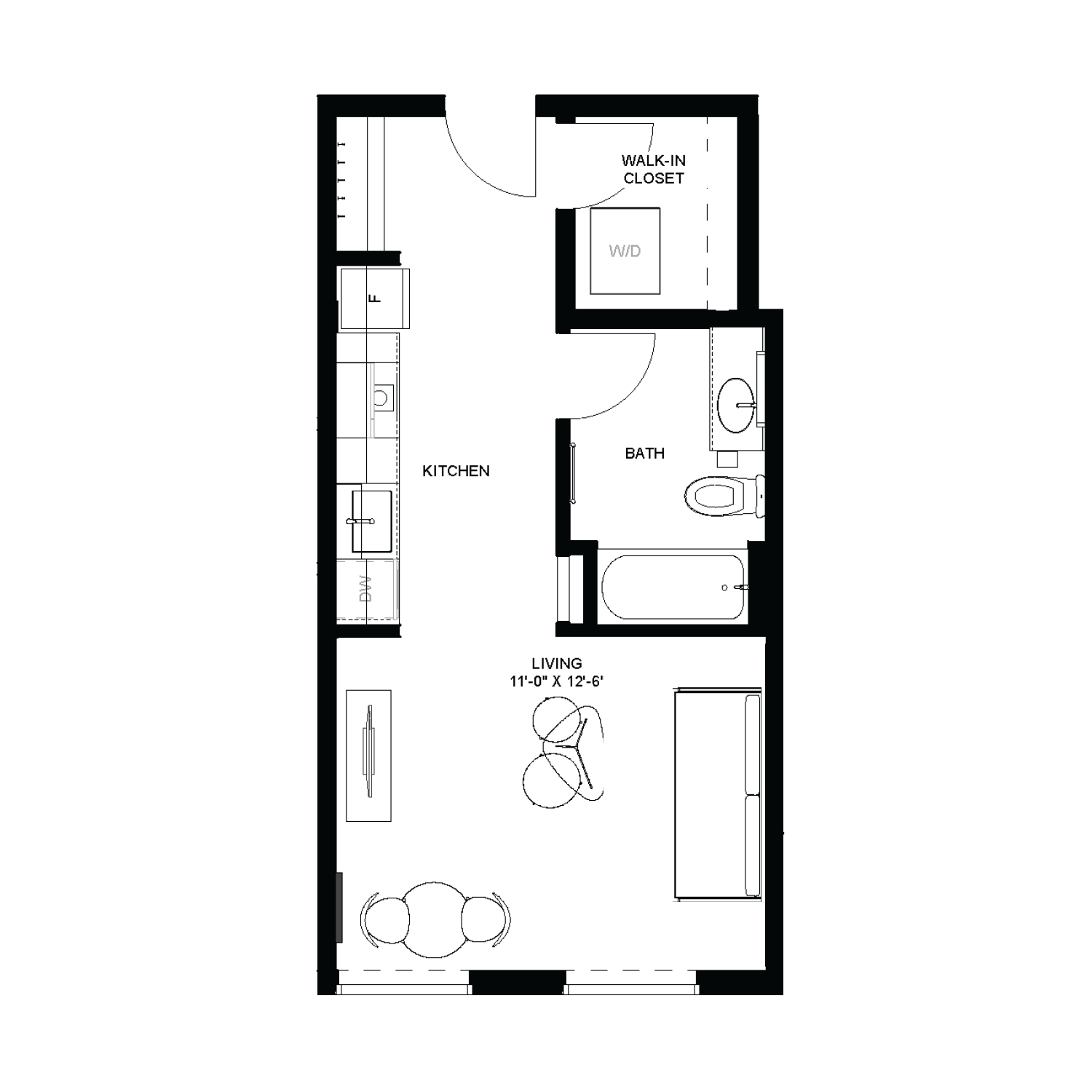 studio floor plan - s2