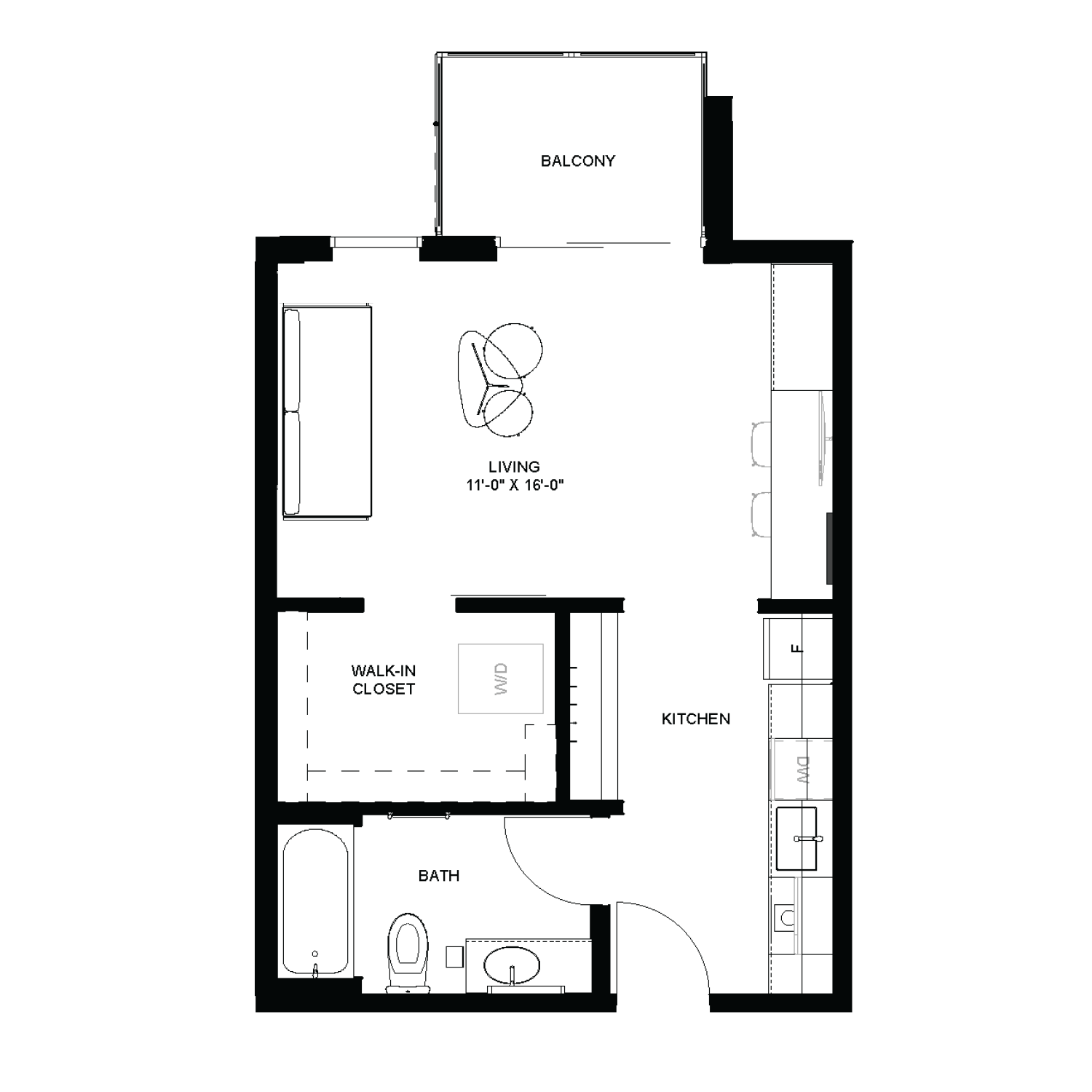 studio floor plan - s6
