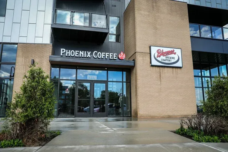 Phoenix Coffee Shop exterior enterance