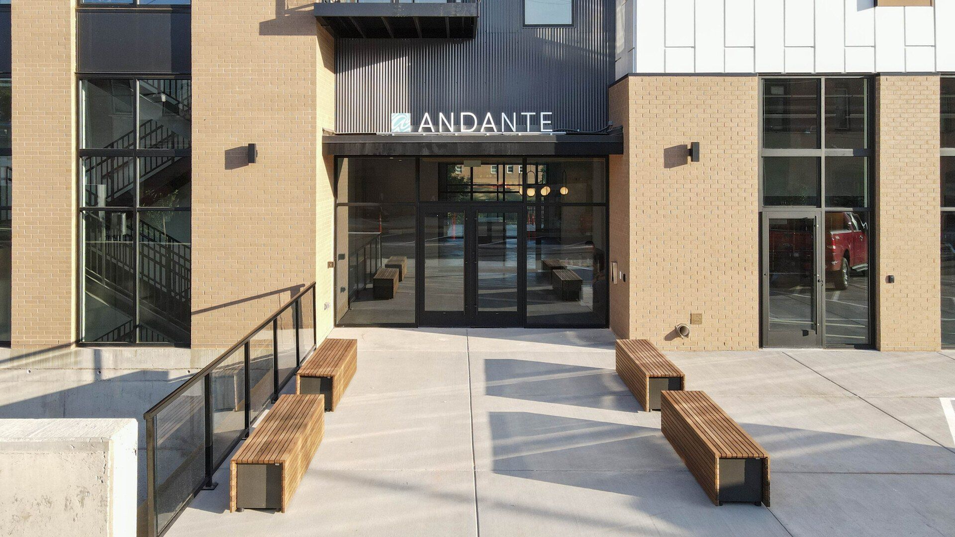 Andante office entrance