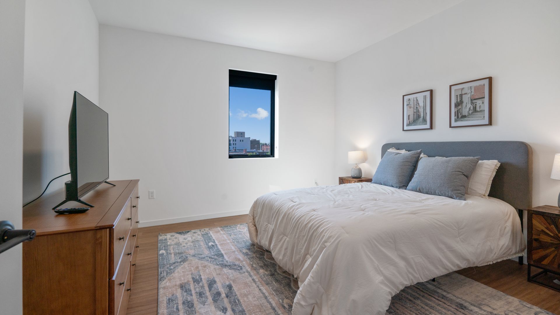 Furnished bedroom