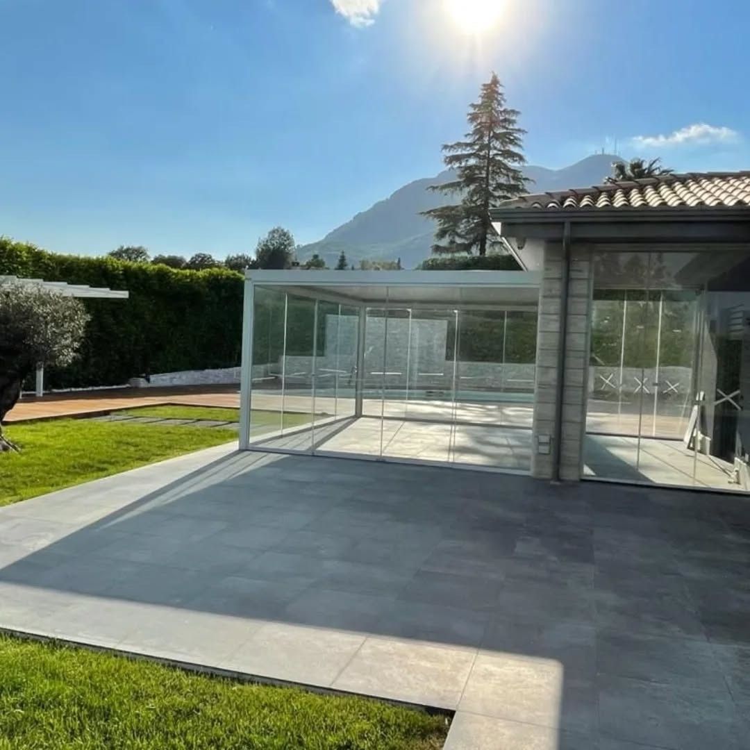 vetrate panoramiche, veranda