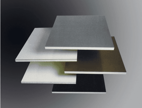pannelli laminati plastici e in alluminio