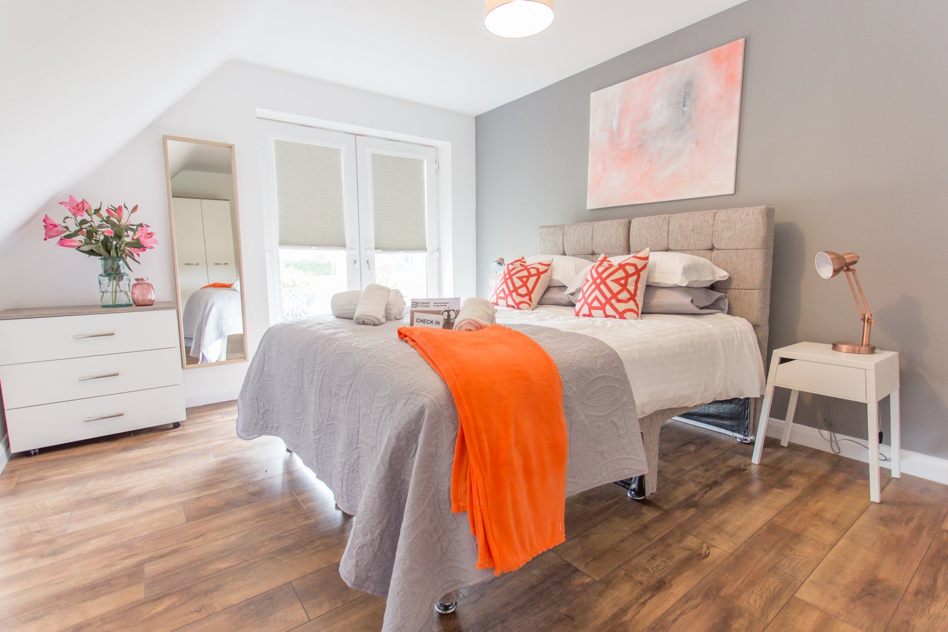 Comfy double bedroom