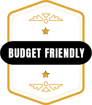 Budget friendly logo