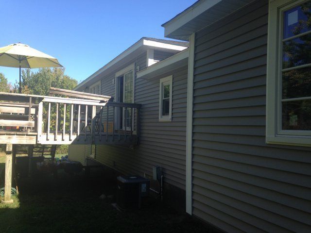 House With A Deck | New Milford, CT | Kent Hollow Siding LLC