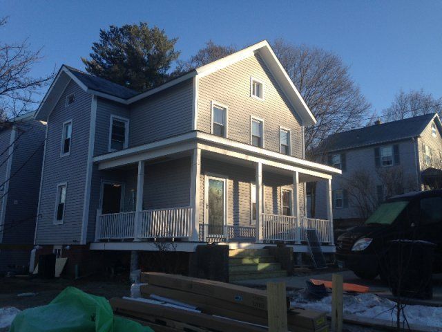 A Large House With A Large Porch | New Milford, CT | Kent Hollow Siding LLC